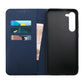 RV Magnetic Wallet Case For Galaxy S23 Abyss Blue