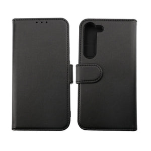 RV Magnetic Wallet Case For Galaxy S23 Black