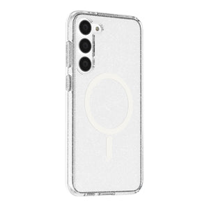 Samsung Galaxy S23 Plus Mobilskal Glitter Magsafe - Transparent