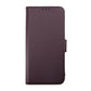 RV Magnetic Wallet Case For Galaxy S23 Plus Dark Cherry