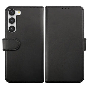 RV Magnetic Wallet Case For Galaxy S23 Plus Black