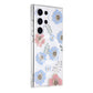 Samsung Galaxy S23 Ultra Case Magnet - Flowers Red/Blue
