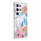Samsung Galaxy S23 Ultra Case Magnet - Flowers Pink/Blue