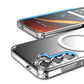 Samsung Galaxy S24 Plus Hybrid Case with Magnet - Transparent