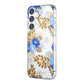 Samsung Galaxy S24 Plus Case Magnet - Flowers Blue/Gold