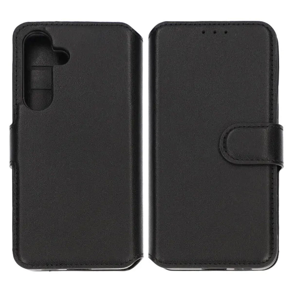 Samsung Galaxy S24 Plus Plånboksfodral Läder Rvelon - Svart