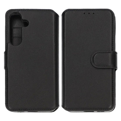 Samsung Galaxy S24 Plus Plånboksfodral Läder Rvelon - Svart