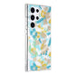 Samsung Galaxy S24 Ultra Case Magnet - Flowers Turquoise