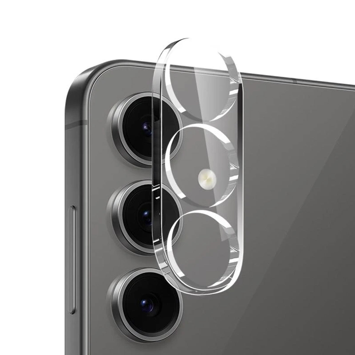 Samsung Galaxy S25 Kameraskydd 3D Härdat Glas - Transparent