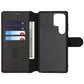 Rvelon wallet case-Samsung S25 ultra Black