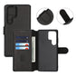 Rvelon wallet case-Samsung S25 ultra Black