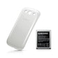 Samsung Galaxy S3 Batteri med Baksida - Vit