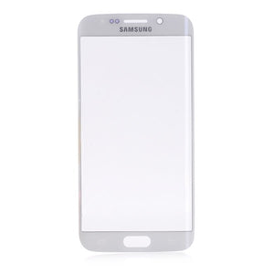 Samsung Galaxy S6 Edge Glas till LCD Skärm - Vit