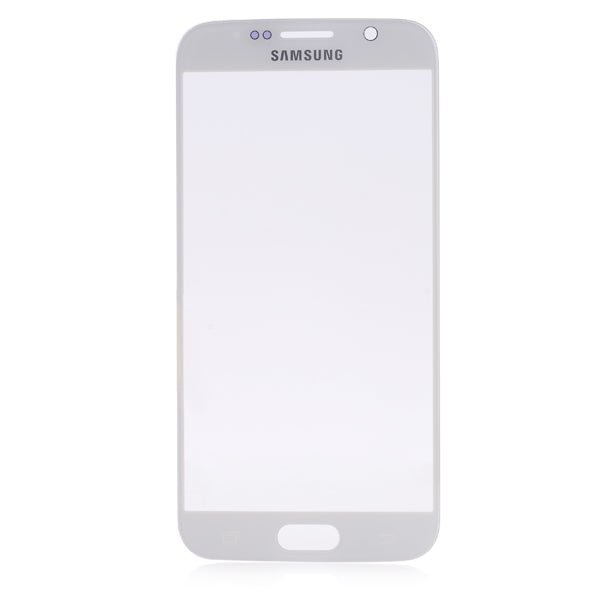 Samsung Galaxy S6 Glas till LCD Skärm - Vit