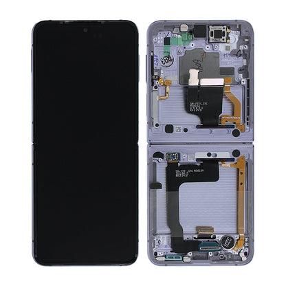 Samsung Galaxy Z Flip4 (SM-F721B) Skärm med LCD Display - Lila