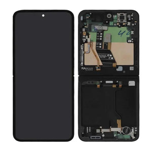 Samsung Galaxy Z Flip7 FE Skärm med LCD Invändig - Svart