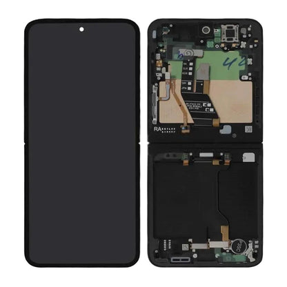 Samsung Galaxy Z Flip7 FE Skärm med LCD Invändig - Svart