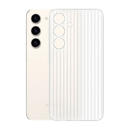 Samsung S24 Plus Mobilskal Korrugerad Anti-Halk - Transparent