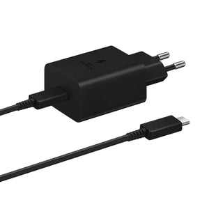 Samsung Fast GaN Travel Charger 45W + Cable Type C To Type C Black
