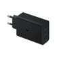Samsung Fast Travel Charger 65W 2 x Type C & USB Black / No Cable