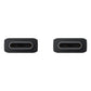 Samsung USB-C Kabel 3A 60W 1.8m - Svart