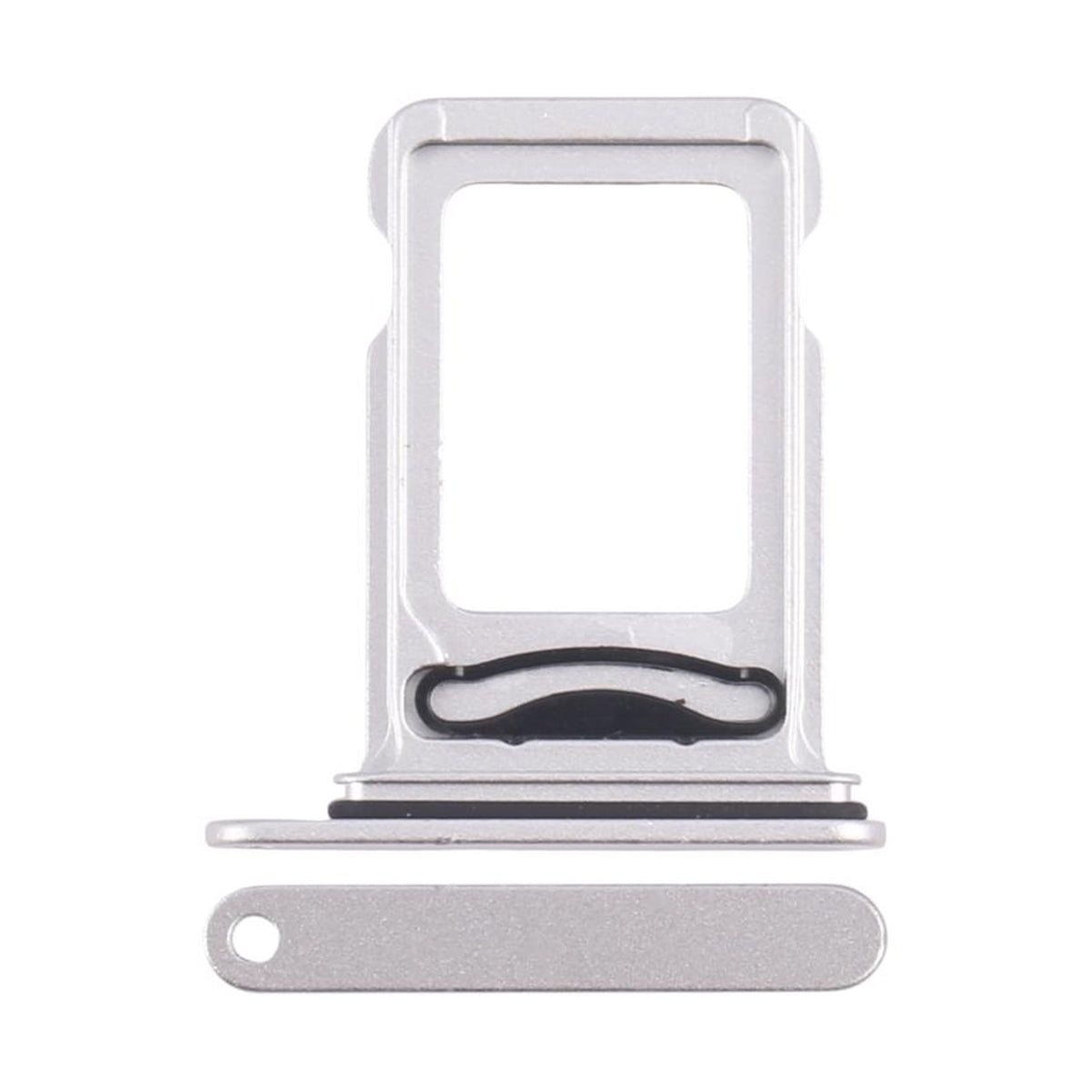 Simkortshållare Dual SIM för iPhone 17 Pro - Silver