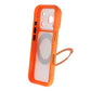 Skal med Roterbart MagSafe-Stativ för iPhone 17 Pro Max - Orange