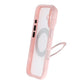 Skal med Roterbart MagSafe-Stativ för iPhone 17 - Rosa