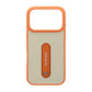 Candy Color Rotating Stand MagSafe Case For iPhone 17 Pro Orange