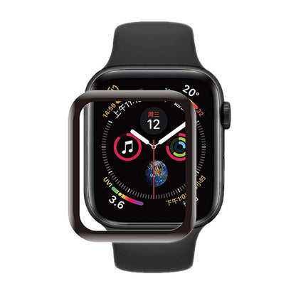 Screen Protector Apple Watch SE 40mm GPS+Cellular - 3D Full Tempered Glass Black