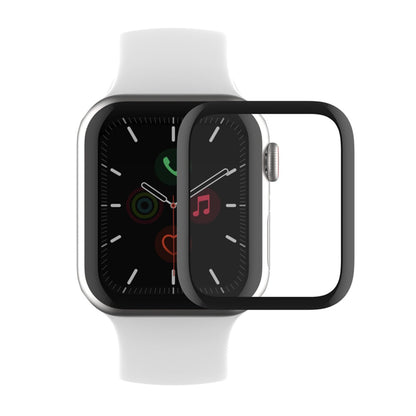 Screen Protector Apple Watch Series 6 44mm GPS+Cellular/Edition Series 6 44mm - 3D Full Tempered Glass Black