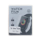 Screen Protector Apple Watch Series 7 Aluminum 41mm/Series 7 41mm - 3D Full Tempered Glass Black