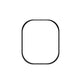Screen Protector Apple Watch Ultra 49mm Full Tempered Glass Black