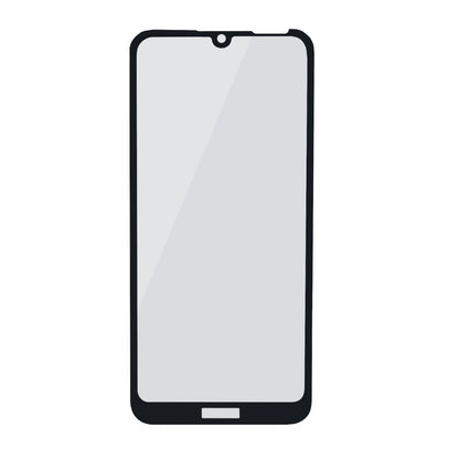 Skärmskydd Huawei Y6s - 3D Härdat Glas Svart Bulk