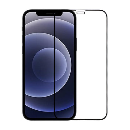 Skärmskydd iPhone 12 Mini - 3D Härdat Glas Svart