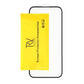 iPhone 15 Pro 330 gule High aluminum screen printing full screen tempered film (bulk)