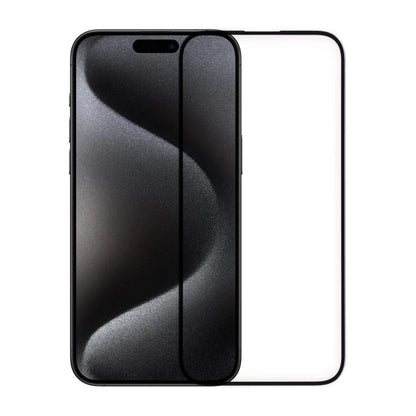 iPhone 15 Pro 330 gule High aluminum screen printing full screen tempered film (bulk)