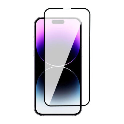 Screen Protector iPhone 15, 16- 3D Tempered Glass Black