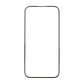 Skärmskydd iPhone 15/16 - 3D Härdat Glas Svart Bulk