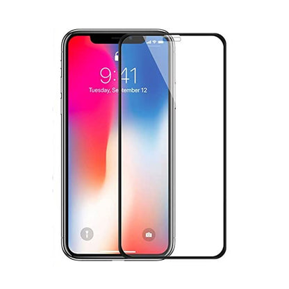 Screen Protector iPhone X/XS/11 Pro - 3D Tempered Glass Black (bulk)