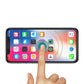 Screen Protector iPhone X/XS/11 Pro - 3D Tempered Glass Black (bulk)