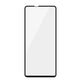 Skärmskydd Samsung A21s - 3D Härdat Glas Svart Bulk