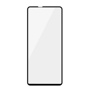 Skärmskydd Samsung A21s - 3D Härdat Glas Svart Bulk