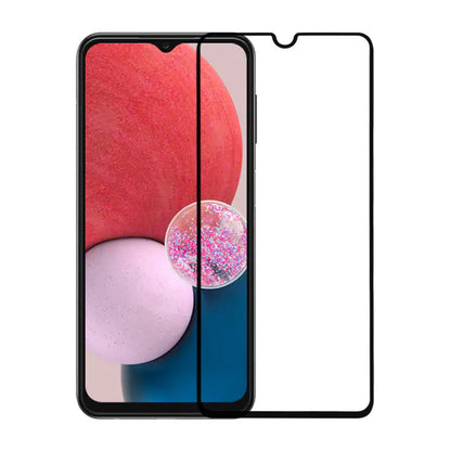 Skärmskydd Samsung A13 4G - 3D Härdat Glas Svart