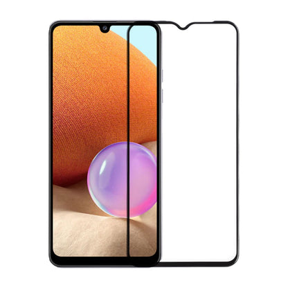Skärmskydd Samsung A32 5G - 3D Härdat Glas Svart Bulk
