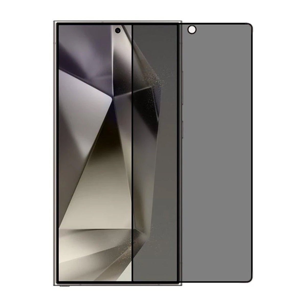 Skärmskydd Samsung Galaxy S25 Ultra med Aluminium ram Bulk