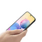 Skärmskydd Xiaomi Redmi Note 10 5G - 3D Härdat Glas Svart