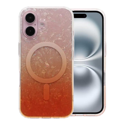 Dreamy Ocean MagSafe Phone Case For iPhone 16 Orange