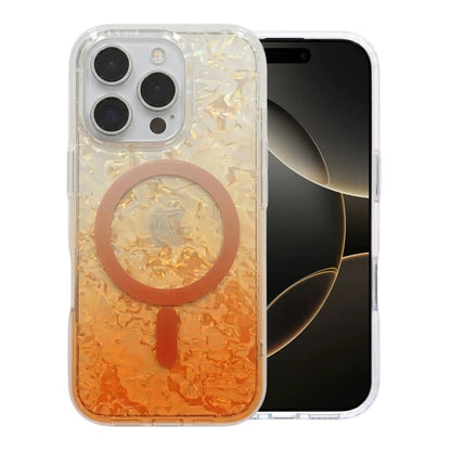 Dreamy Ocean MagSafe Phone Case For iPhone 16 Pro Orange