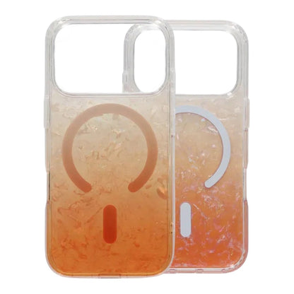 Dreamy Ocean MagSafe Phone Case For iPhone 17 Pro Orange